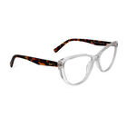Lentes Barbie para niña y mujer color transparente con detalles cafés