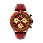Reloj Nivada MoonMaster Nano Cer&aacute;mica/Piel Cara Roja Ar&aacute;bigo