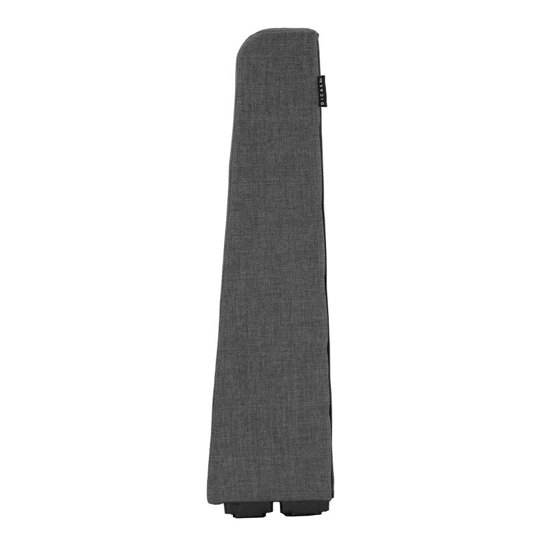 Cabecera King Size Dicasa Milan Gris Oscuro image number null