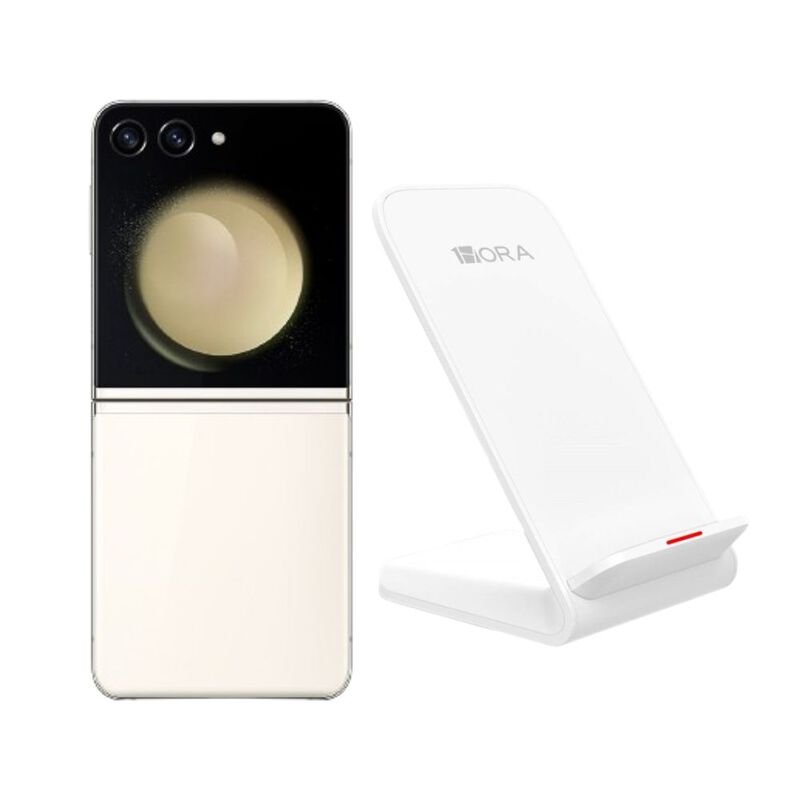 Galaxy Z Flip 5 256GB Crema Reacondicionado + B... image number null