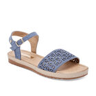 Moramora Sandalia para mujer azul