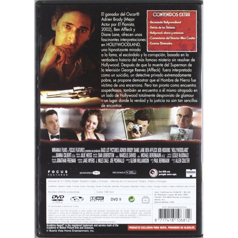 Hollywoodland [DVD] (2006) image number null