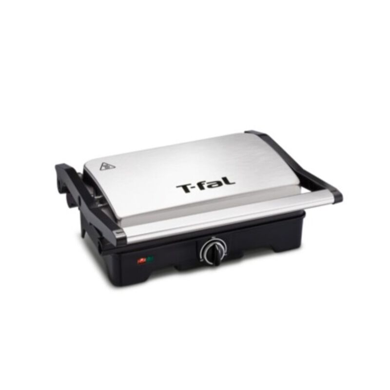 Parrilla Panini T-Fal Sw332Dmx 2 En 1 Acero Ino... image number null