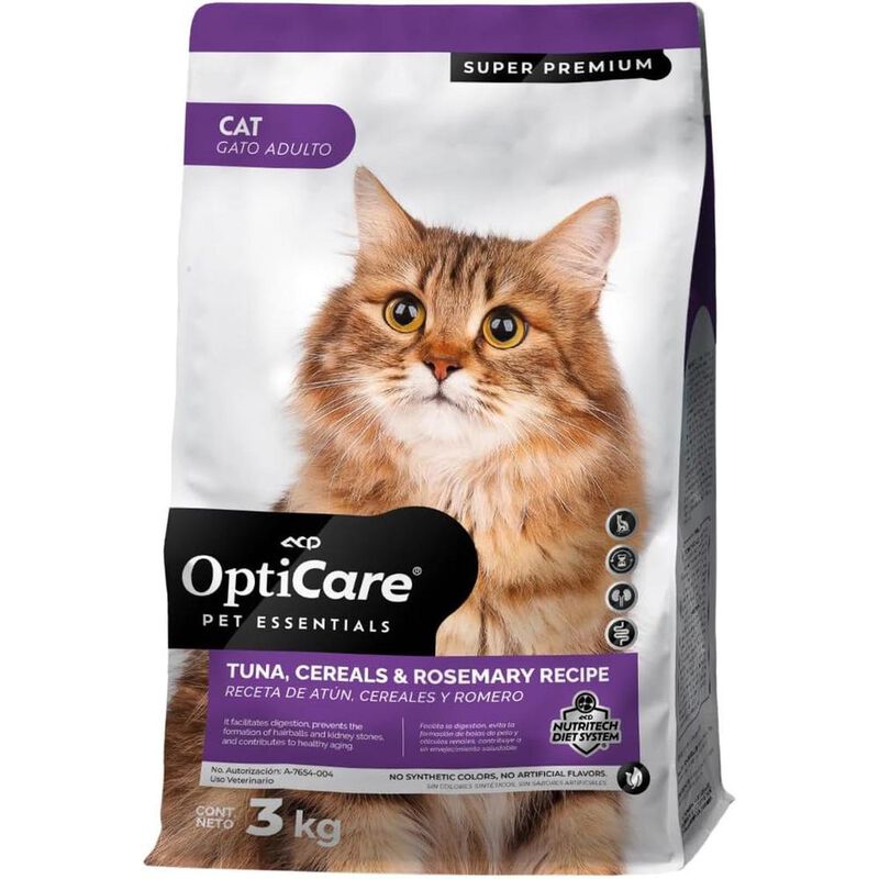 Opticare Gato Adulto 3 Kg, Original Mas Pelota ... image number null