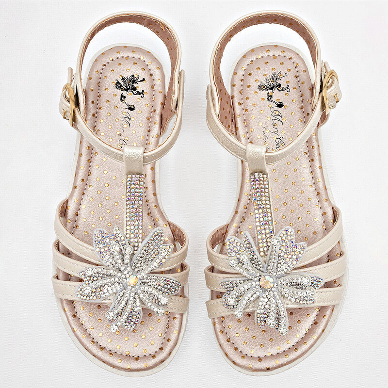 Mary Cecy Sandalia para ni&ntilde;a. Beige image number null
