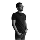 Playera T Shirt Negra LuQtari Talla Chica/S Playera T Shirt Negra LuQtari Talla Chica/S
