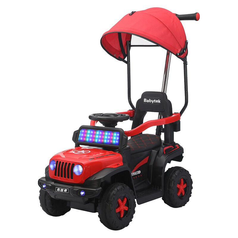 Correpasillos Beb&eacute; 3 En 1 Carro Montable El&eacute;ctr... image number null