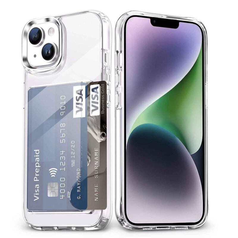 Funda TEKKU porta Tarjetas para iPhone 15 PLUS ... image number null