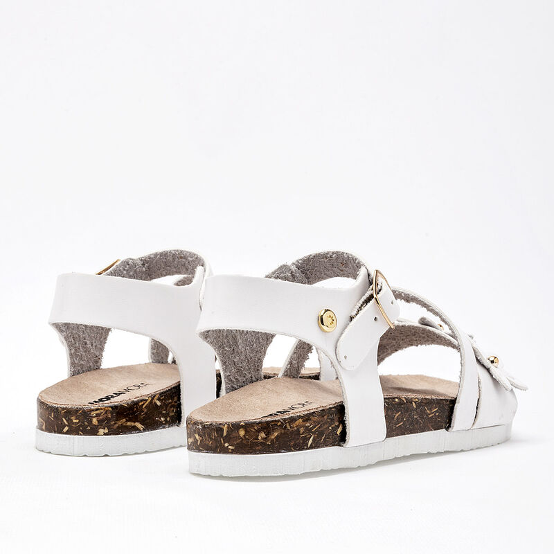 Moramora Sandalia para ni&ntilde;a blanco image number null