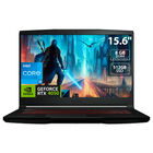 Laptop Gamer MSI GF63 Thin: Intel Core i5 12450H, RAM 8GB DDR4, SSD 512GB, 15.6" LED Full HD, RTX 4050, Windows 11 Home.