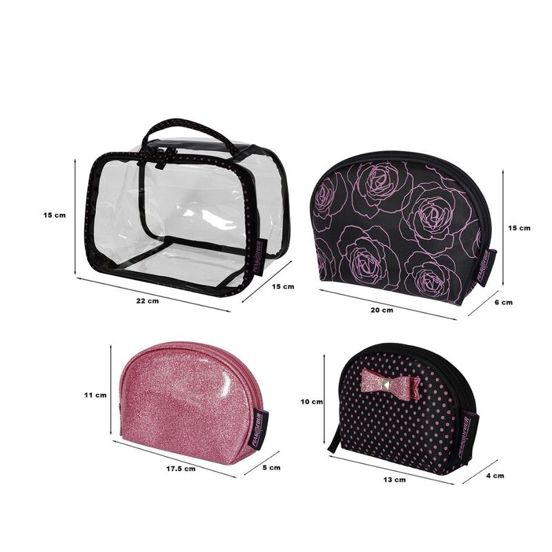 Kit de Cosmetiqueras Peaktour Albany 4 piezas R... image number null