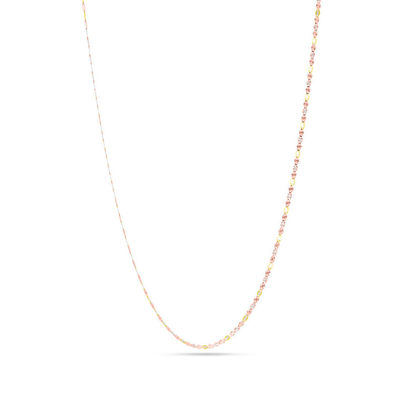 Cadena De Oro Florentino 14k Valentino (50cm Ap... image number null