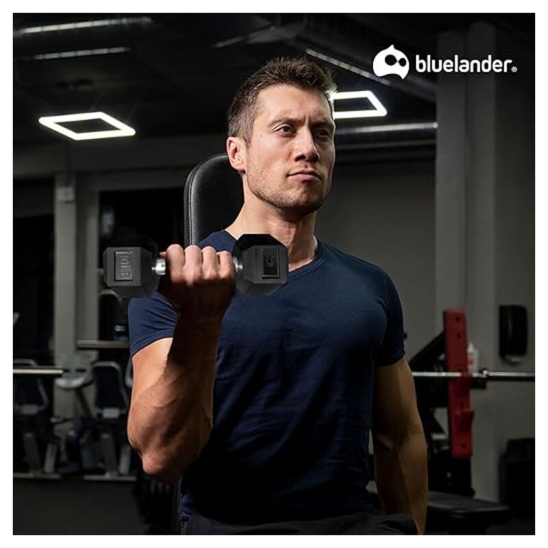 Mancuerna Hexagonal 25lbs Bluelander image number null