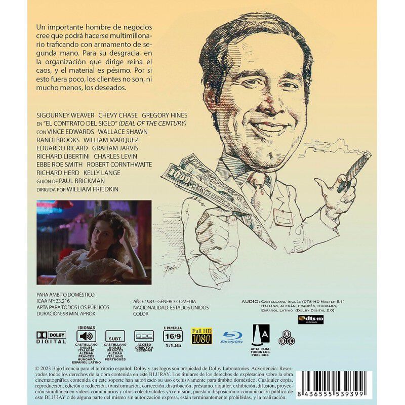 El Contrato Del Siglo [blu-ray] (1983) Deal Of ... image number null