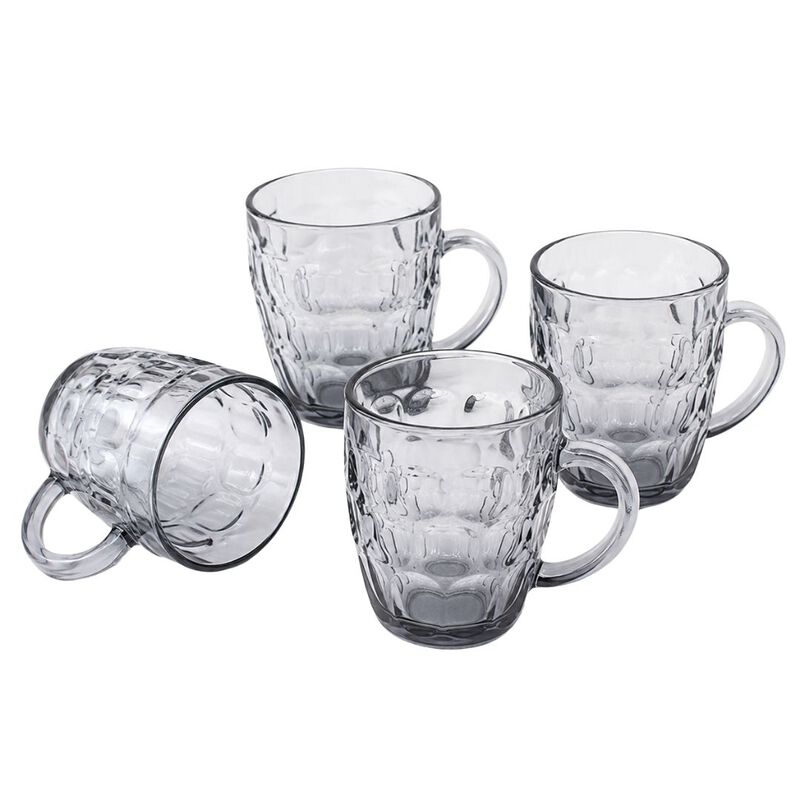 Set De 4 Tarros Cerveceros De Vidrio Ideen Tran... image number null