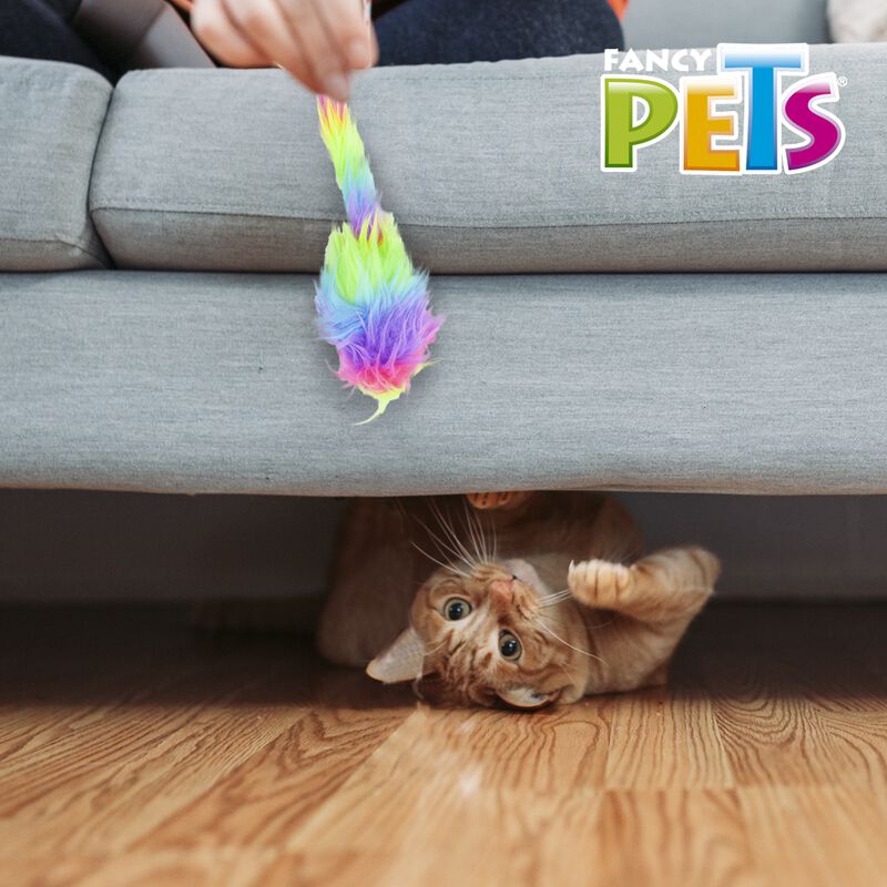 Fancy Pets Catch Rat&oacute;n Arco&iacute;ris Para Gato image number null