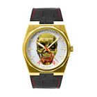 Reloj Nivada Huichol Dorado/Piel Carat Blanca Índice
