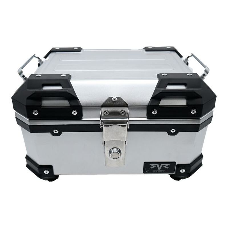 Caja Plateada Porta-equipaje Motonetas Y Motos ... image number null