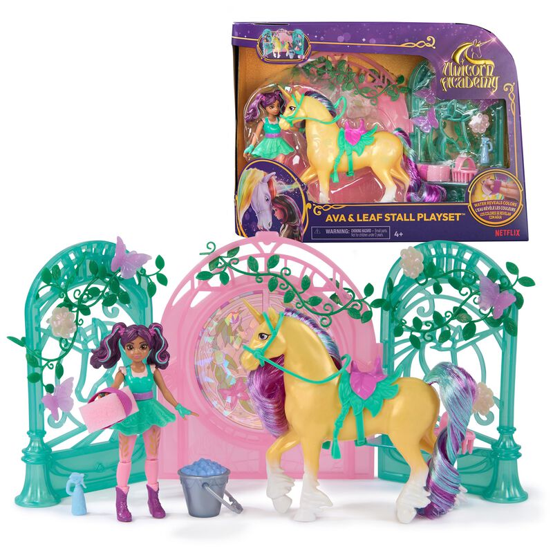 Mu&ntilde;eca Ava De Unicorn Academy De Playset Con Fo... image number null