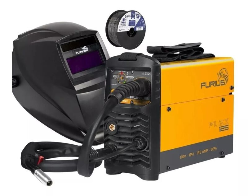 Soldadora Inversor Microalambre 125a Flex 125 F... image number null