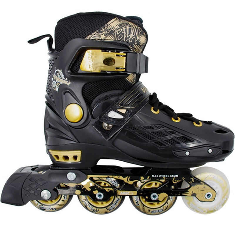 Patines Profesionales L&iacute;nea Luz Led Talla 18.5-... image number null