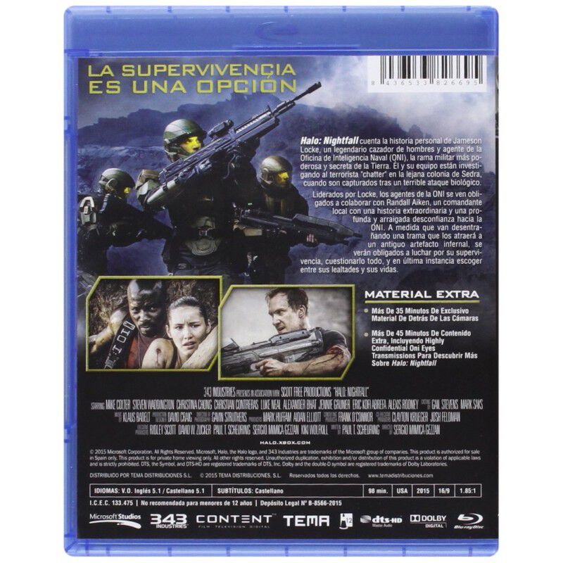 Halo: Nightfall [Blu-ray] (2014) image number null