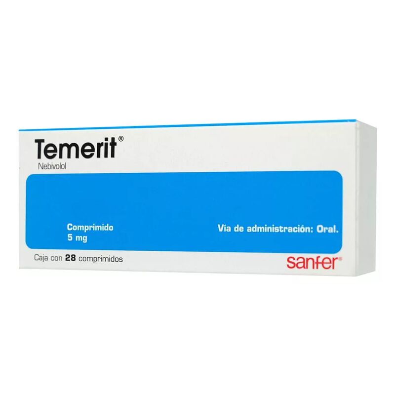 Temerit Comprimido 5 Mg, 28 Comprimidos image number null