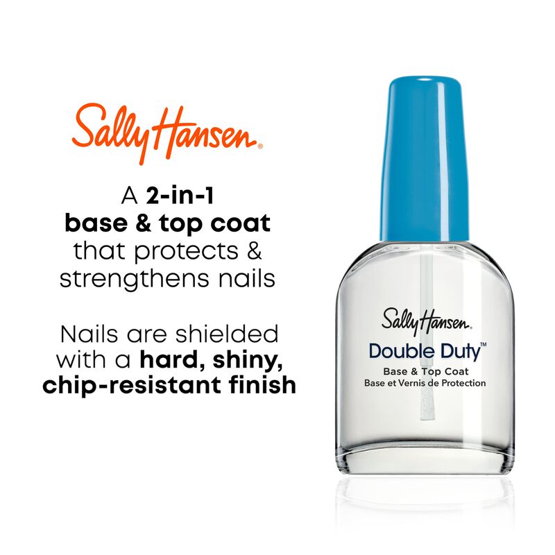 Esmalte De U&ntilde;as Sally Hansen, Base Y Capa Super... image number null