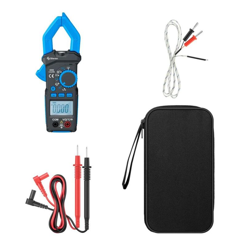 Multímetro de gancho true RMS auto rango image number null