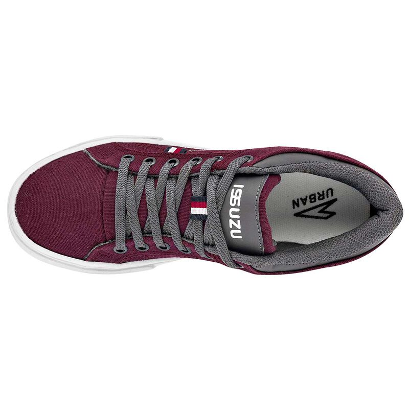 Celex Tenis urbano para hombre vino gris image number null