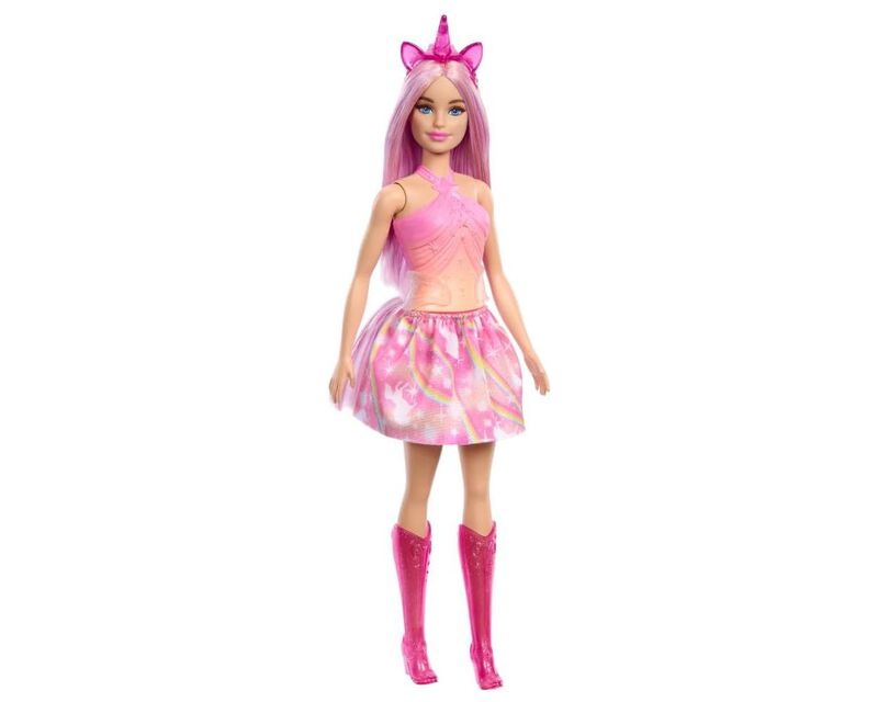 Barbie Fantas&iacute;a Unicornio Falda de Ensue&ntilde;o Rosa... image number null