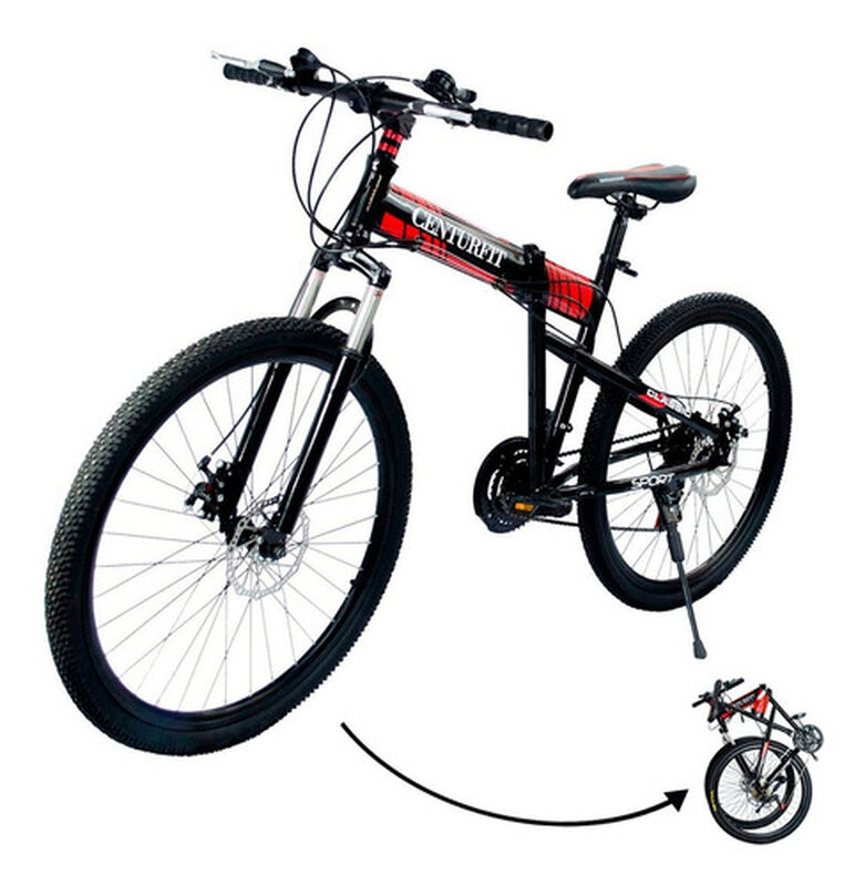 Bicicleta Plegable Monta&ntilde;a R26 21 Freno Disco C... image number null