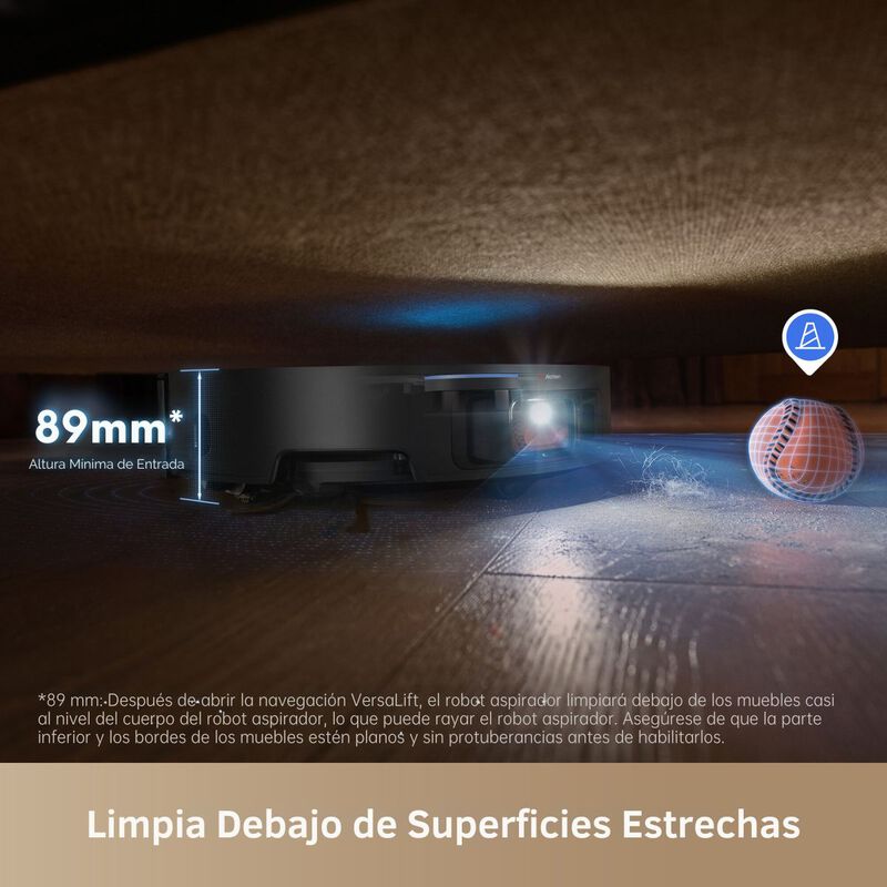 Robot Aspiradora y Trapeador Dreame X50 Ultra image number null