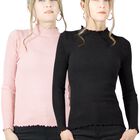 Set De 2 Su&eacute;ter Malabis Mujer Oto&ntilde;o Invierno Suet-1033 Varios Colores Su&eacute;ter Cuello Redondo