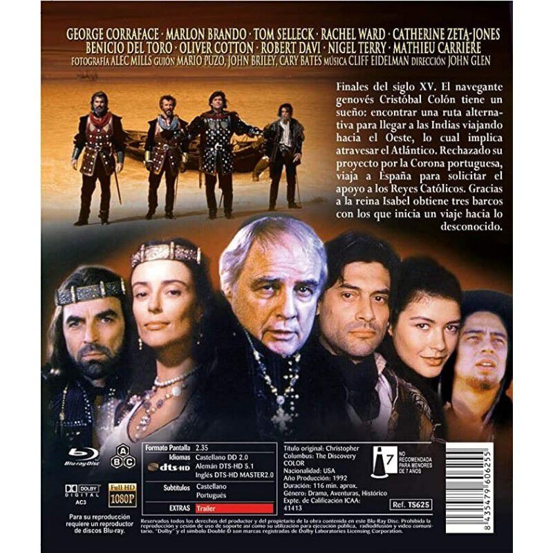 Crist&oacute;bal Col&oacute;n: El Descubrimiento [blu-ray] (1... image number null