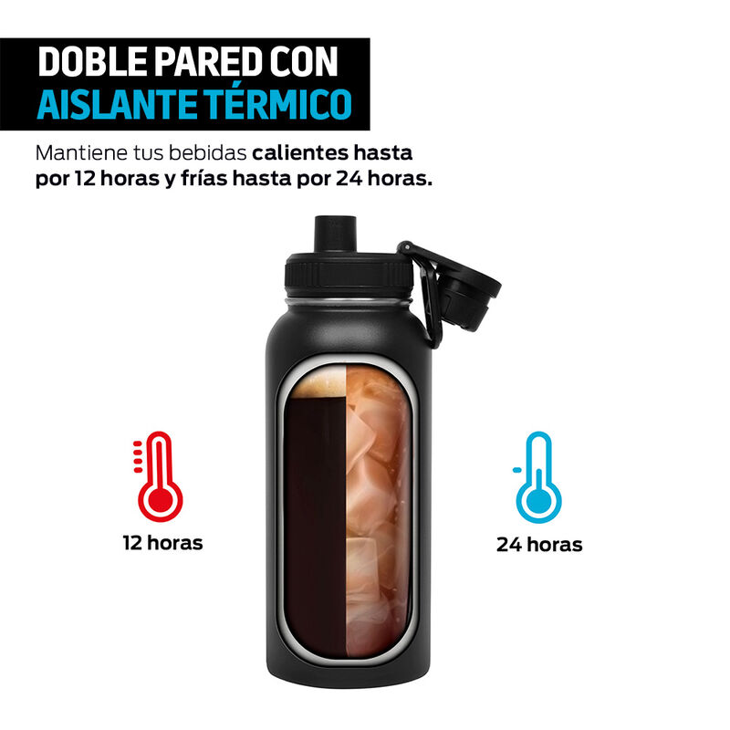 Termo De Acero Inoxidable Con Aislamiento T&eacute;rmi... image number null