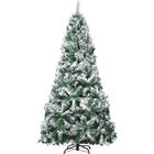 Árbol De Navidad Nevado 190 Cm Modelo 4