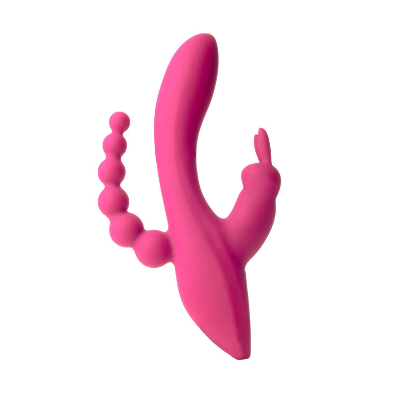 DILDO CON FRECUENCIA DE VIBRACI&Oacute;N DE CONEJITO R... image number null