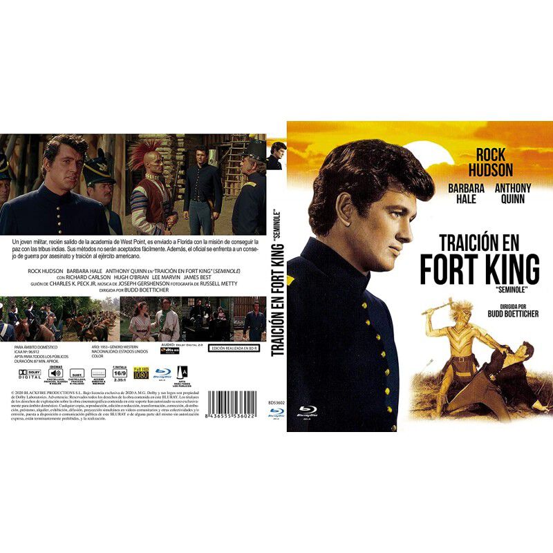 Traici&oacute;n En Fort King Bdr 1953 Seminole [blu-ra... image number null