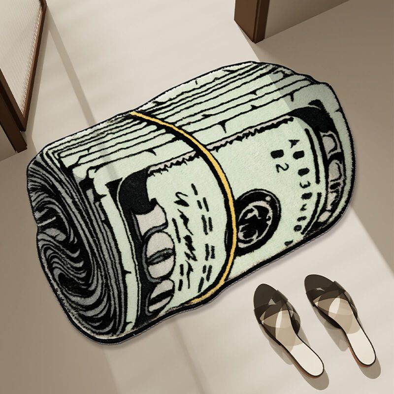 Alfombra Xiaoqin Money Con Billete De 100 D&oacute;lar... image number null