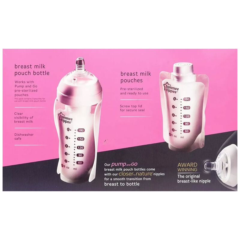Biberones Para Bolsa Leche Materna Pouch Tommee... image number null