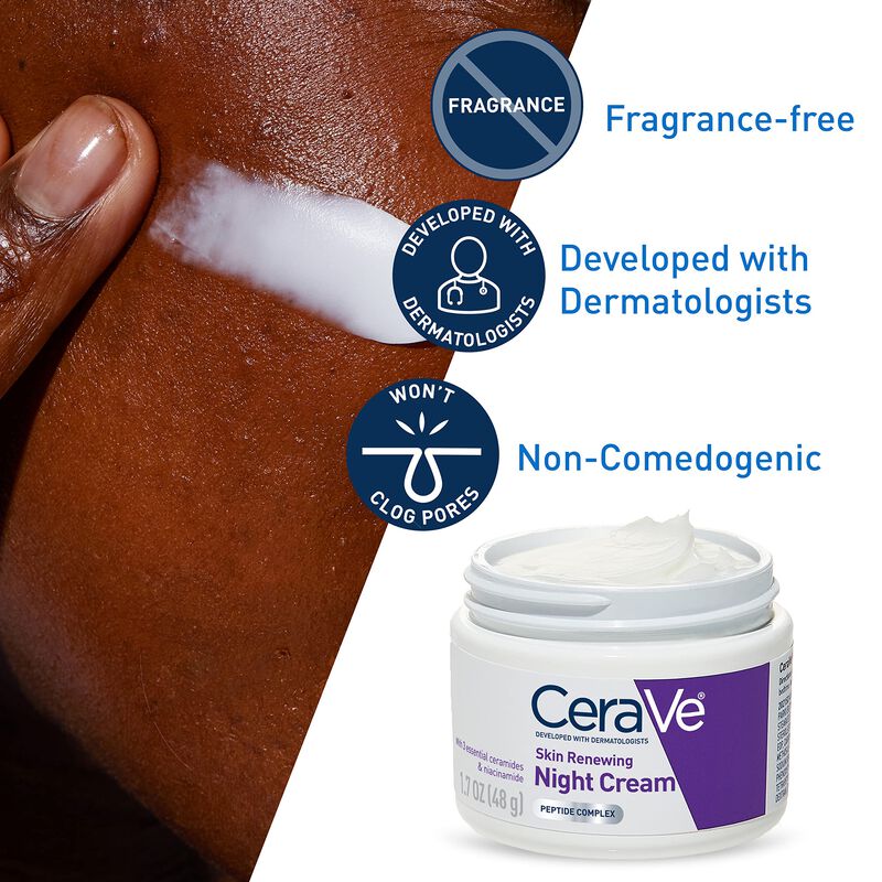 Crema De Noche Cerave Skin Renewing Con Niacina... image number null