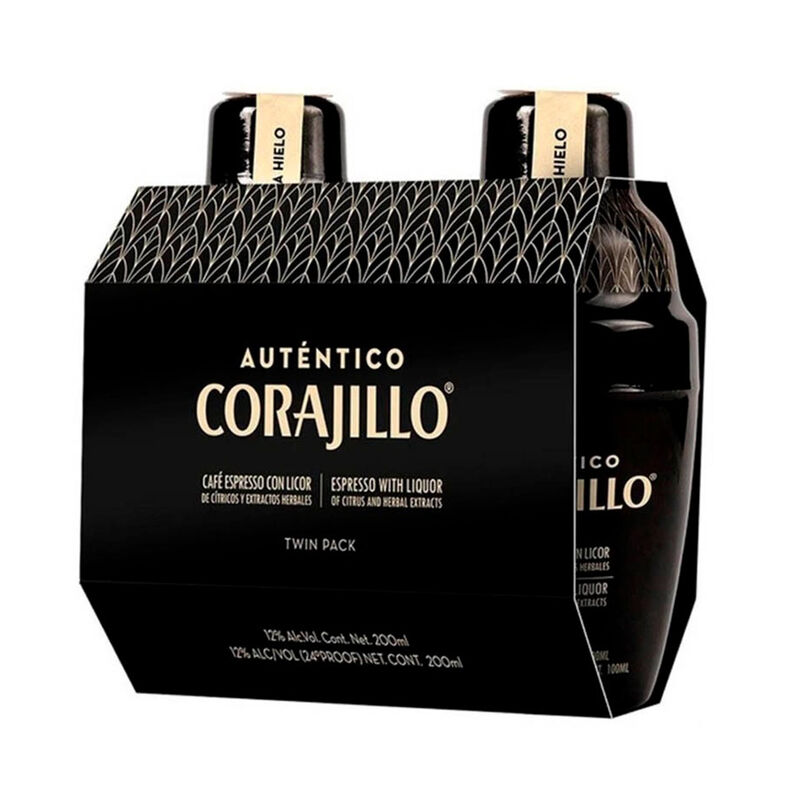 Aut&eacute;ntico Corajillo Licor D&uacute;o 200 ml image number null
