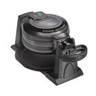 M&aacute;quina Para Hacer Gofres Hamilton Beach 26201 Con Doble Tapa, 2 Gofres, Color Negro