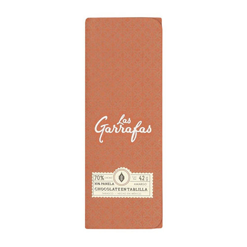 Chocolate Las Garrafas 70% cocoa  30% panela 42... image number null