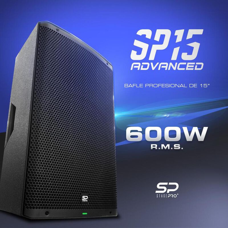 Bocina Bafle Profesional SP15 Advanced Stagepro... image number null