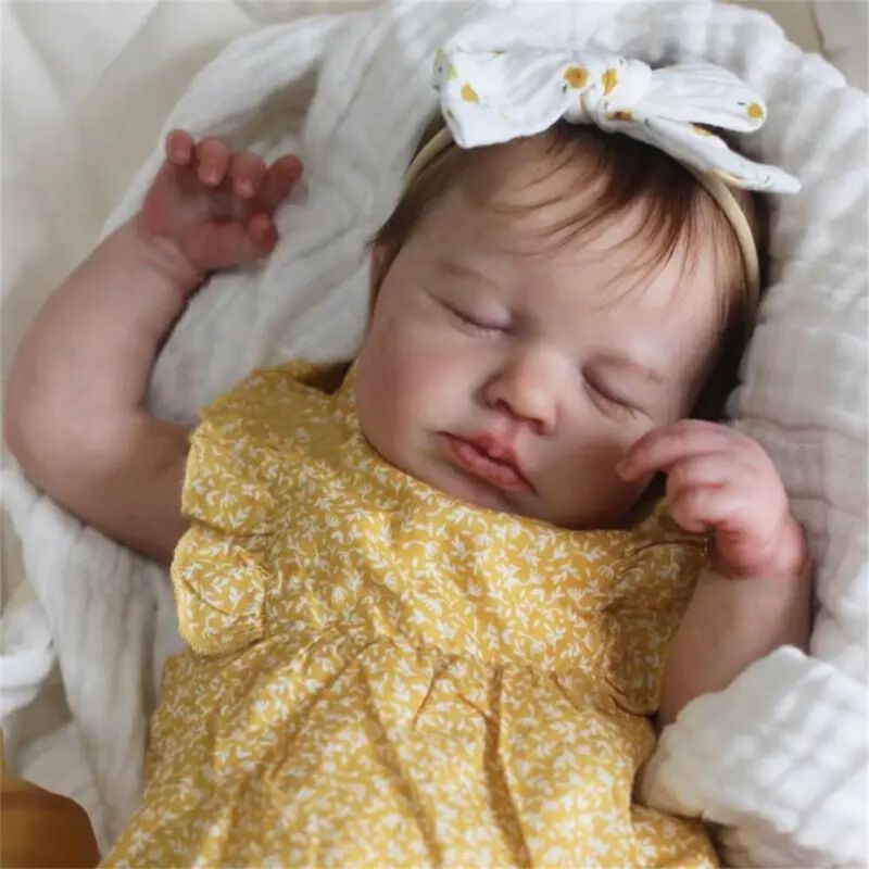 Mu&ntilde;eca Reborn Baby Doll Zero Pam De Silicona Pa... image number null