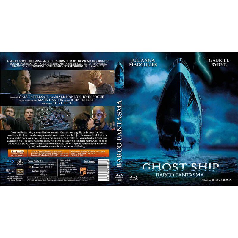 Barco Fantasma Bd 2002 Ghost Ship [blu-ray] image number null