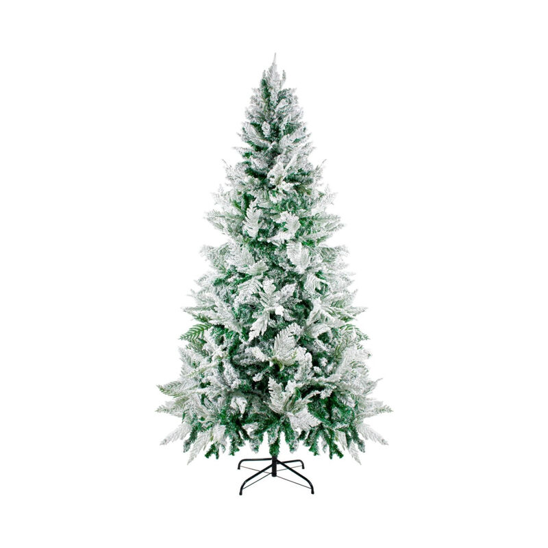 Arbol Navidad Nevado Premium 1.6m Pino Navide&ntilde;o... image number null