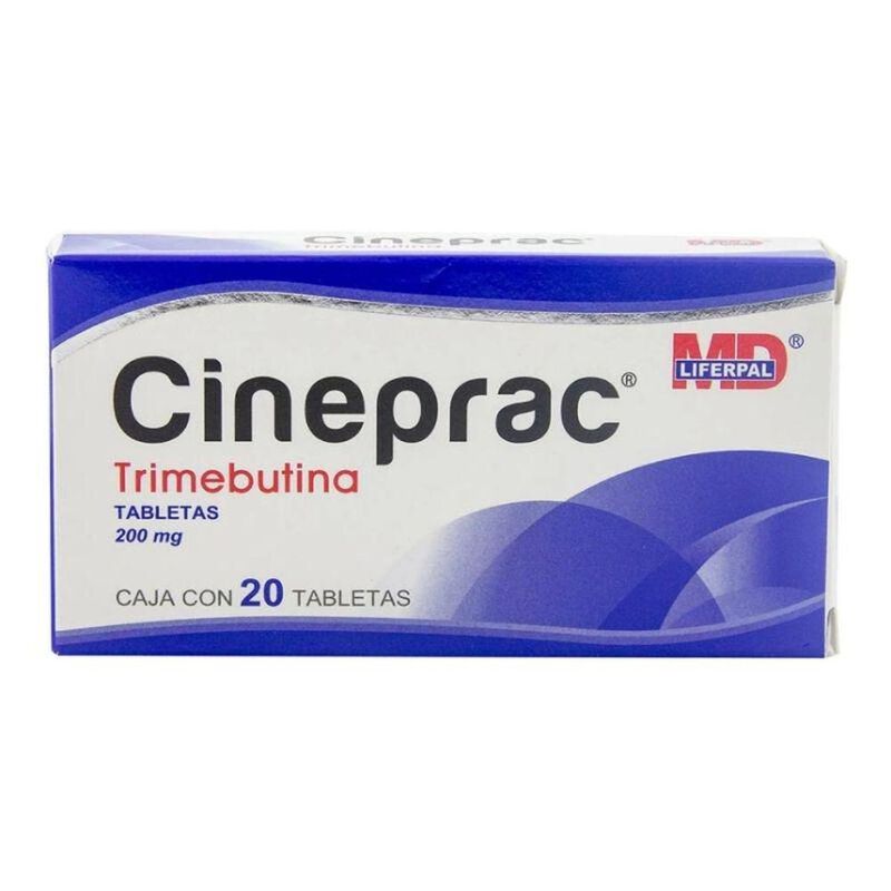 Cineprac 200mg caja 20 tabletas image number null